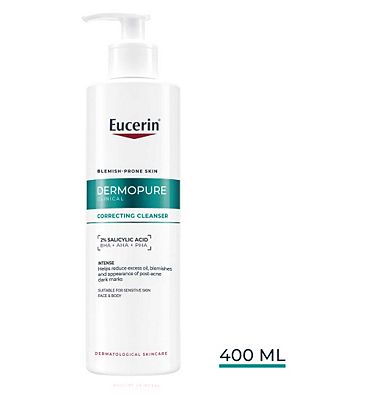 Eucerin Dermopure Clinical Correcting Cleanser, 400ml
