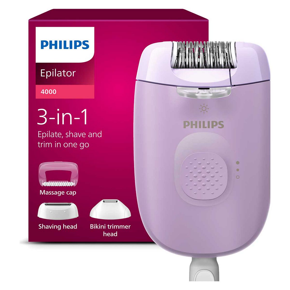 Philips Epilator 4000 Series, Bre257/00