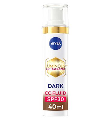 Click to view product details and reviews for Nivea Luminous630 Cc Face Fluid 3in1 Dark Spf30 40ml.