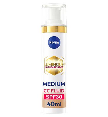 Click to view product details and reviews for Nivea Luminous630 Cc Face Fluid 3in1 Medium Spf30 40ml.