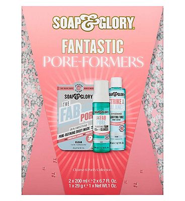 Soap & Glory Fantastic Pore-formers 3 piece Full-Size Skincare Gift Set