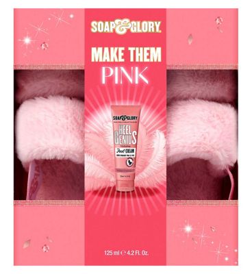 Soap Glory Make them Pink Piece Foot Care Gift Set Boots