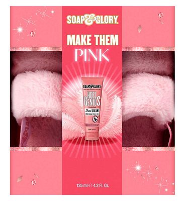 Soap & Glory Make Them Pink 2 Piece Foot Care Gift Set
