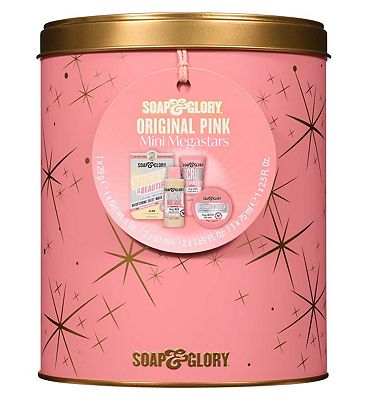Soap & Glory Original Pink Mini Megastars 4 piece Gift Set
