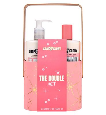 Soap Glory The Double Act Body Wash and Lotion Duo Gift Set Boots