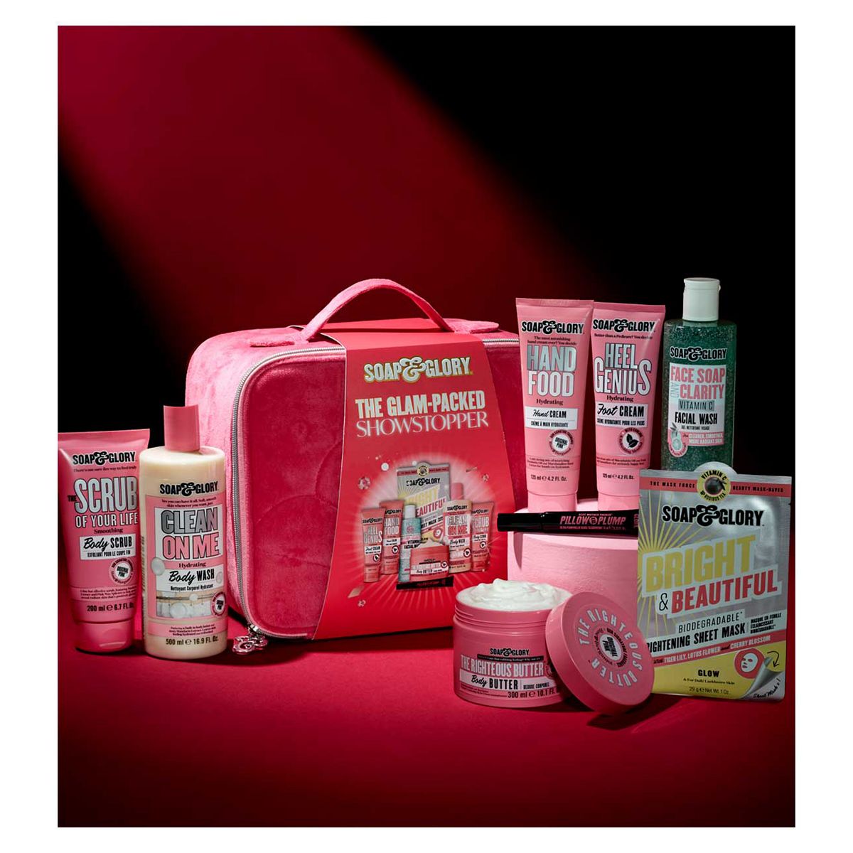 Soap & Glory The Glam-Packed Showstopper 8 Piece Full Size Gift Set