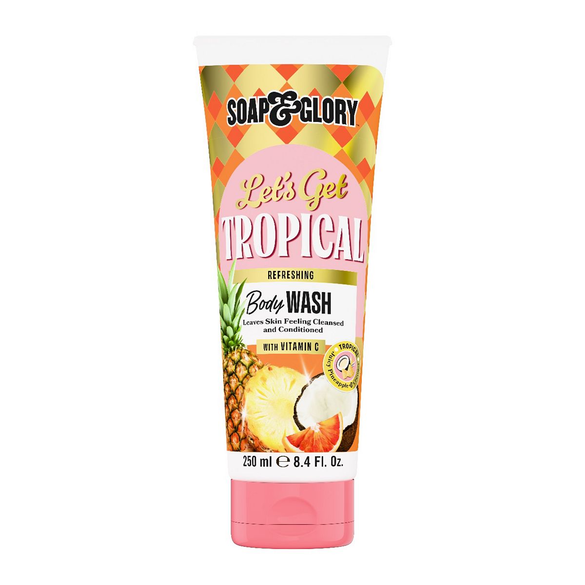 Soap & Glory Let's Get Tropical Body Wash250 ml, 250ml