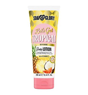 Click to view product details and reviews for Soap Glory Lets Get Tropical Body Lotion 250ml.