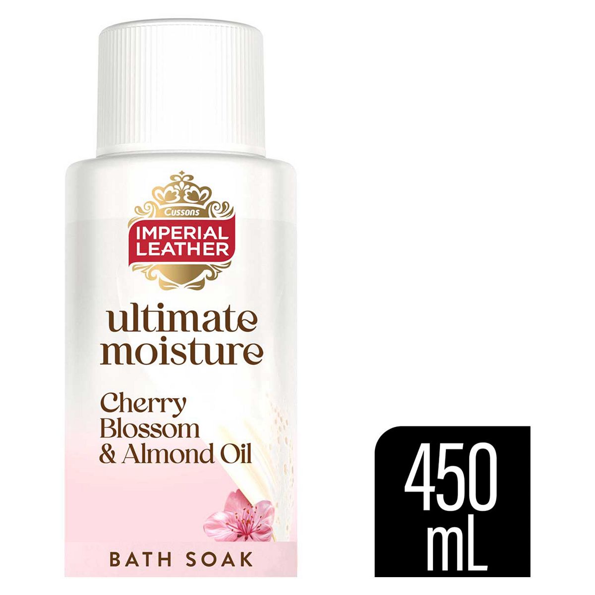 Imperial Leather Ultimate Moisture Foaming Bath Soak Cherry And Almond Oil 450ml