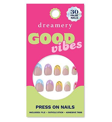 Dreamery Good Vibes False Nails 30s