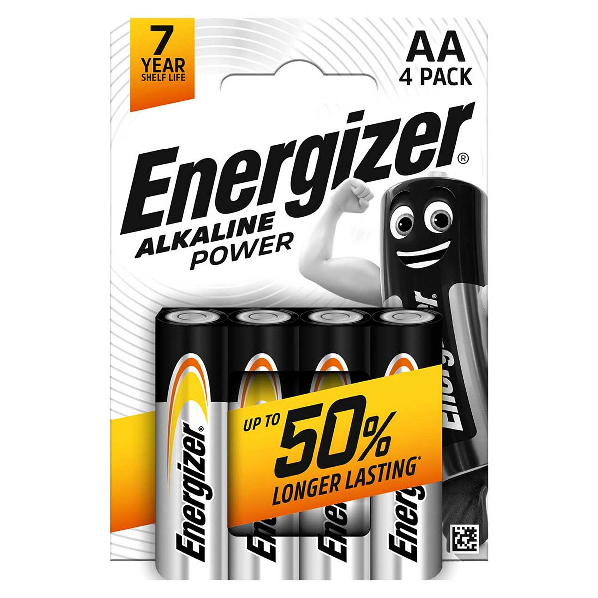 Energizer Alkaline Power Aa Batteries Pack 4S