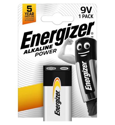 Energizer Alkaline Power 9V Battery