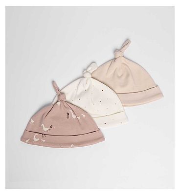 Maybe Baby 3 Pack Hats One Size