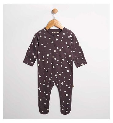 Maybe Baby Star Print Sleepsuit 3 - 6 Months