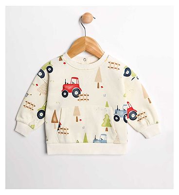 Maybe Baby Sweat with All Over Print 12 - 18 Months