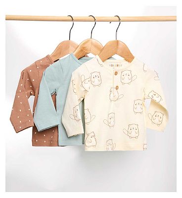 Maybe Baby 3 Pack  Long Sleeve T-Shirt 12 - 18 Months