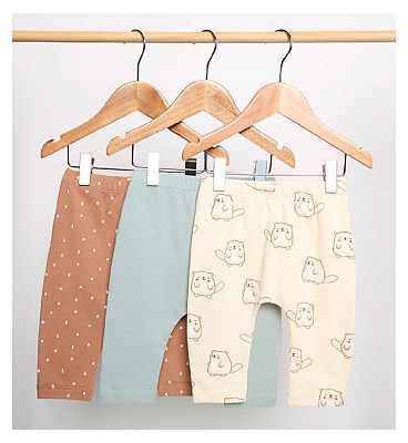 Maybe Baby 3 Pack Legging 0 - 3 Months