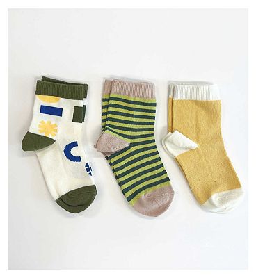 Maybe Junior 3 Pack Boys Sock 3 - 6 Years