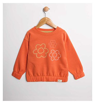 Maybe Junior Brushback Top with Chain Stitch Embroidery 3 - 4 Years