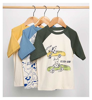 Maybe Junior Junior Boys 3 Pack Tees 4 - 5 Years