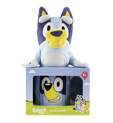 Bluey Plush & Mug