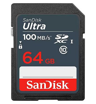 SanDisk Ultra Class 10 Card 100mbs 64gb