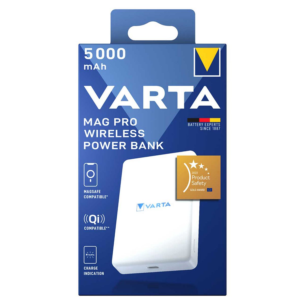 Varta Mag Pro Wireless Power Bank 5000Mah