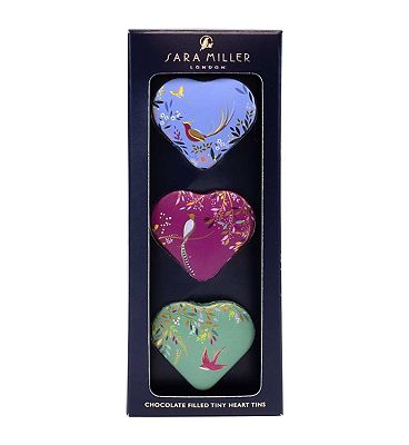Sara Miller Mini Heart Tins Collection