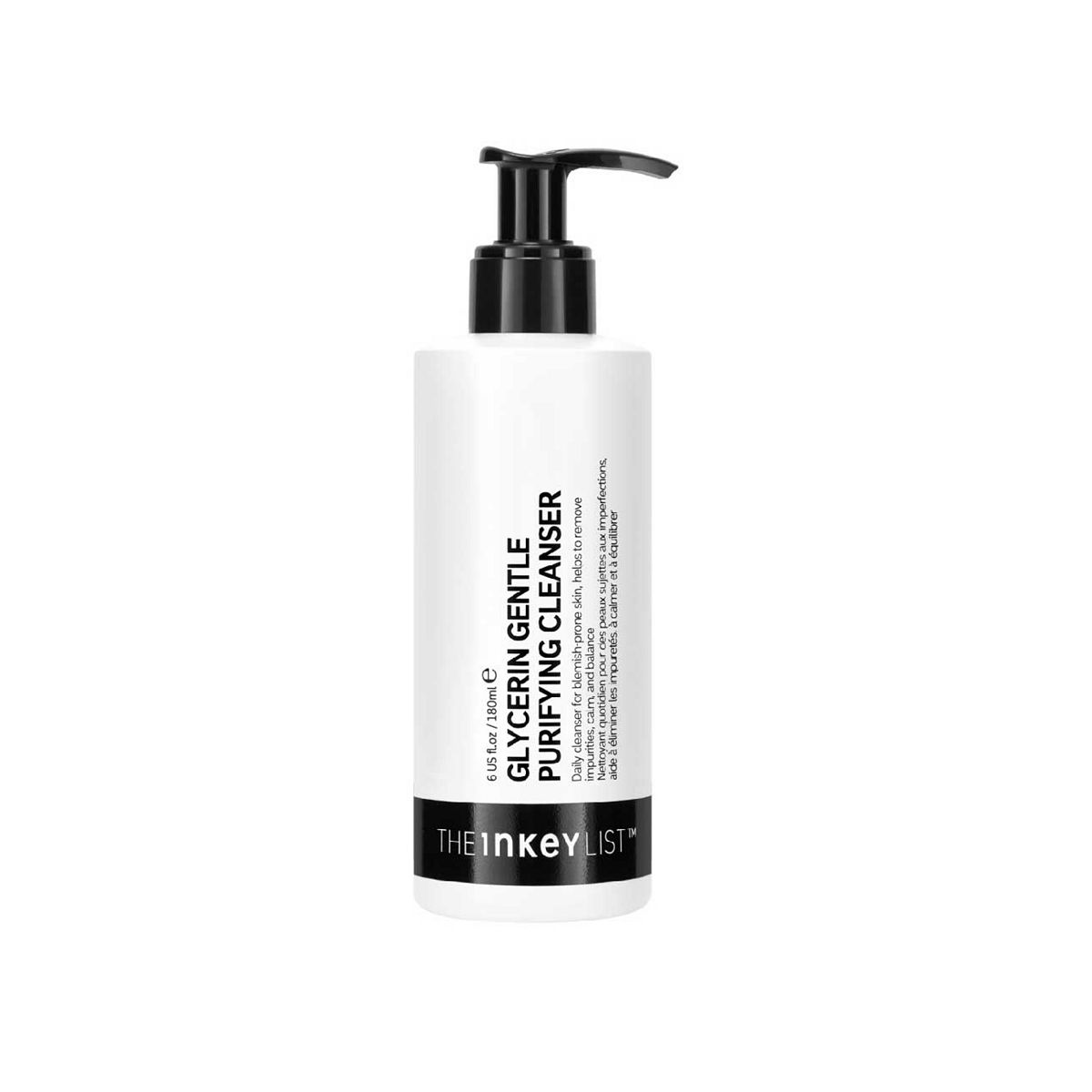The Inkey List Glycerin Gentle Purifying Cleanser 180ml