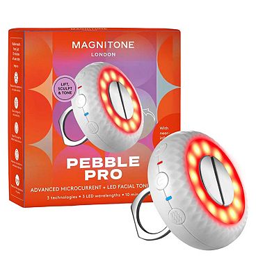 Magnitone Pebble Pro Advanced Microcurrent and LED Facial Toning Device