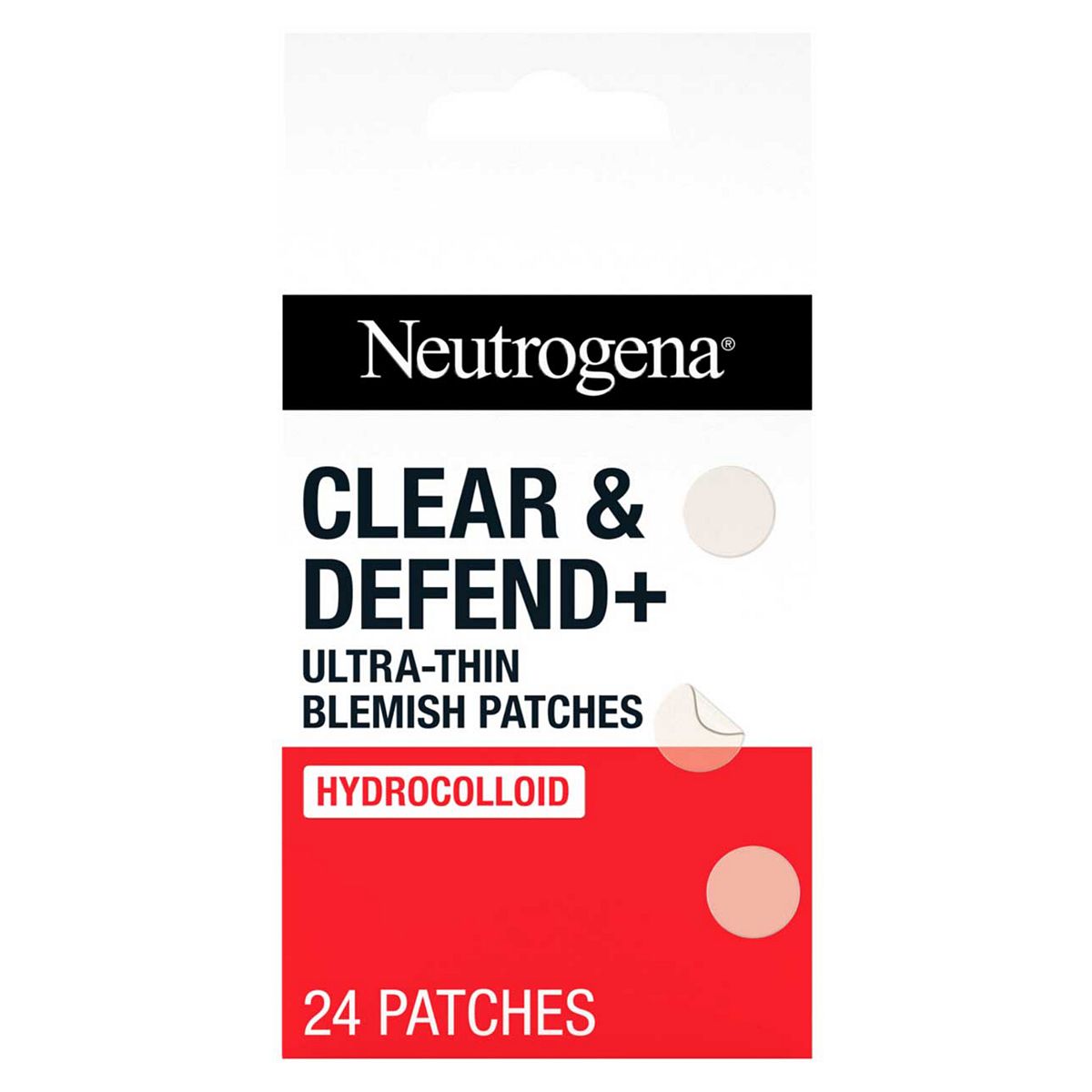 Neutrogena Clear & Defend+ Ultra Thin Blemish Patches 24S