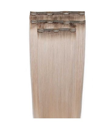Beauty Works x Molly-Mae Deluxe Clip in 20 inch Glacier Blonde