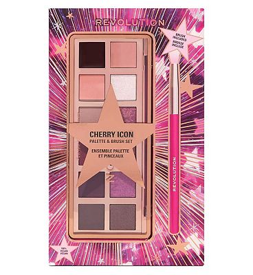 Click to view product details and reviews for Revolution Berry Icon Eye Shadow Palette And Brush Set.