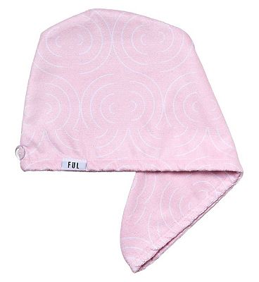 FUL Microfibre Hair Towel Wrap  Super Absorbent Quick-Dry Turban for Wet Hair   Soft & Lightweight
