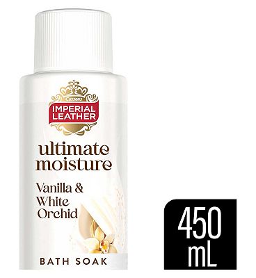 Imperial Leather Ultimate Moisture Vanilla and White Orchid Foaming Bath Soak 450ml
