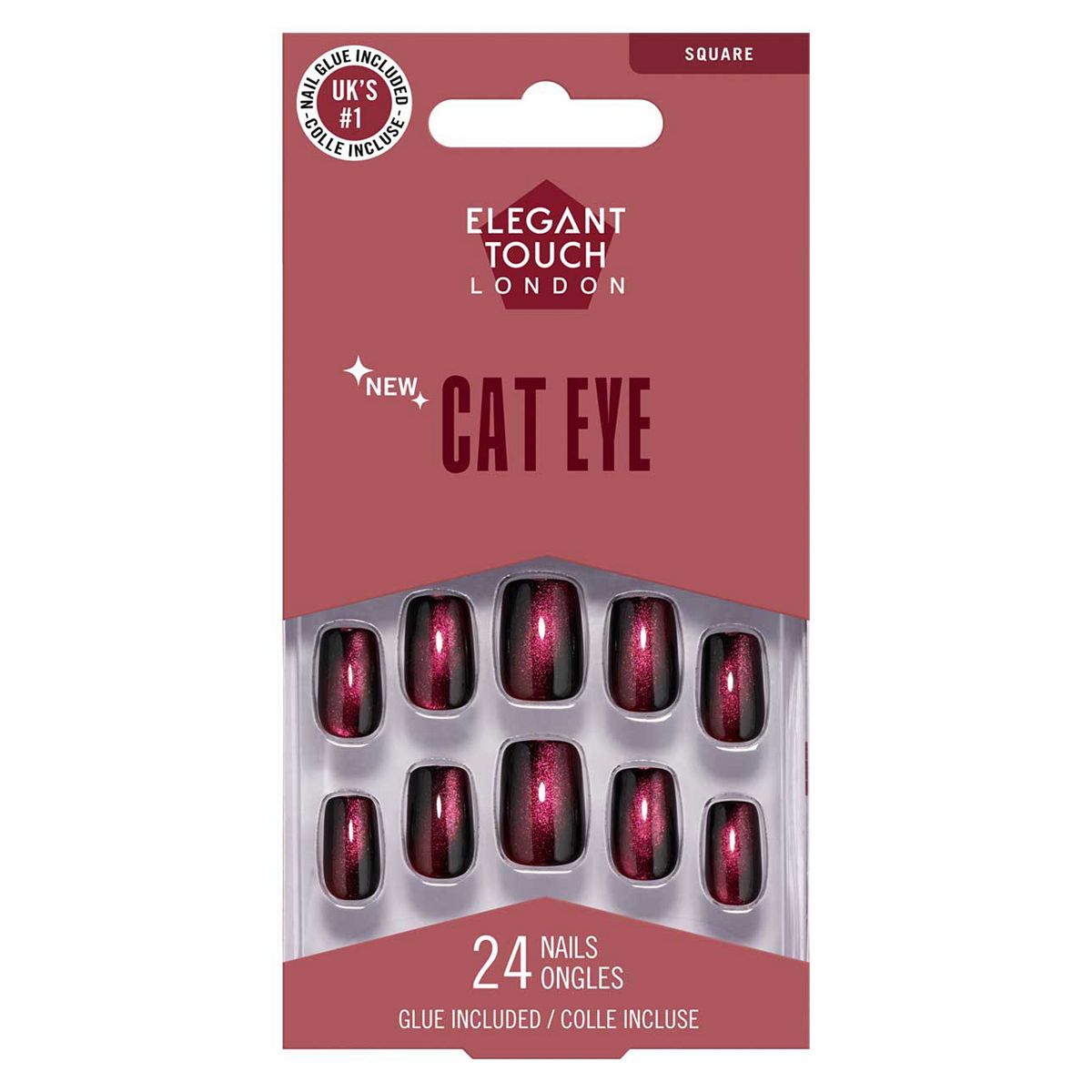 Elegant Touch Cat Eye - Twilight Berry