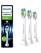 Philips Sonicare Replacement Electric Toothbrush Brush Heads Optimal White 3s (White)