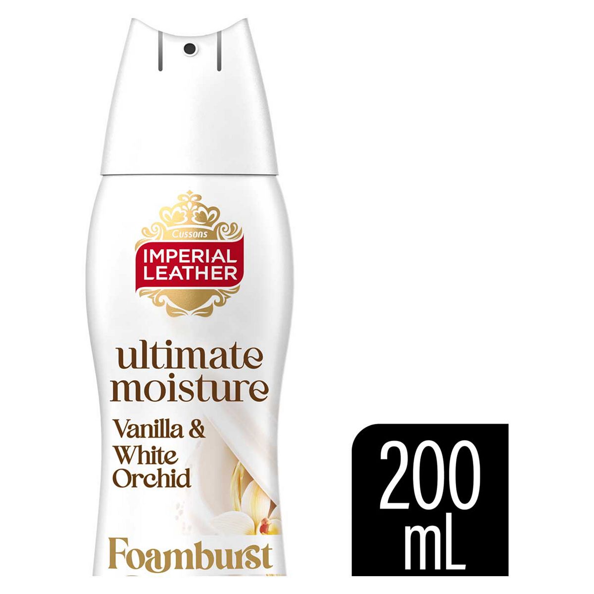 Imperial Leather Ultimate Moisture Foamburst Body Wash Vanilla And White Orchid200 ml, 200ml