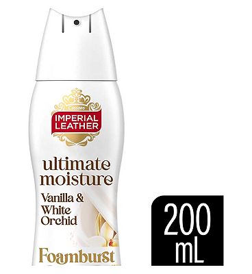Imperial Leather Ultimate Moisture Foamburst Body Wash Vanilla and White Orchid 200ml