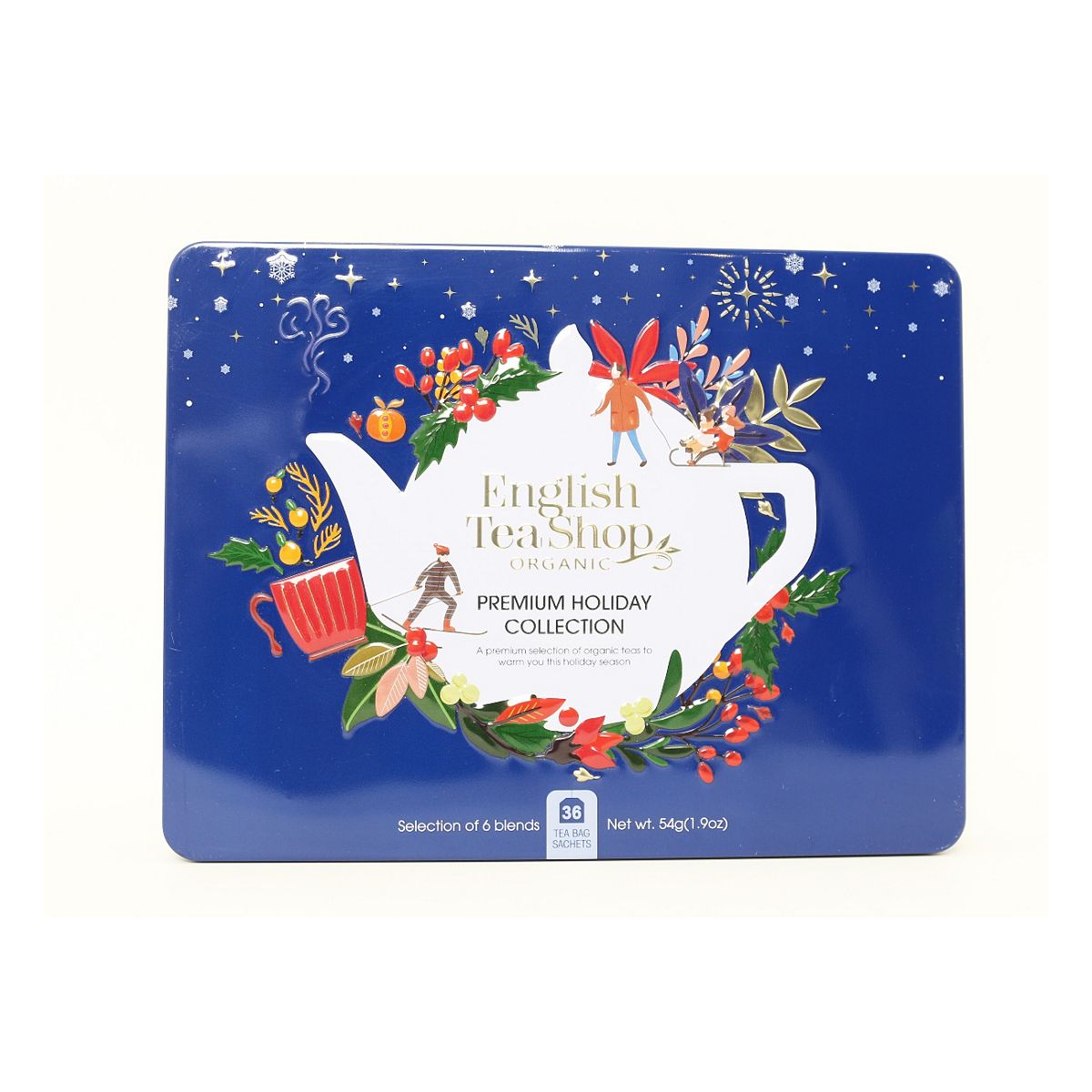 English Tea Shop Premium Holiday Collection Blue Tin