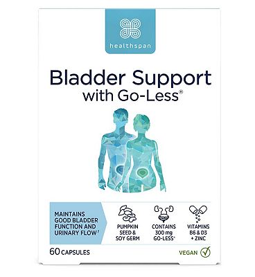 Healthspan Bladder Support Supplements, 60 Capsules
