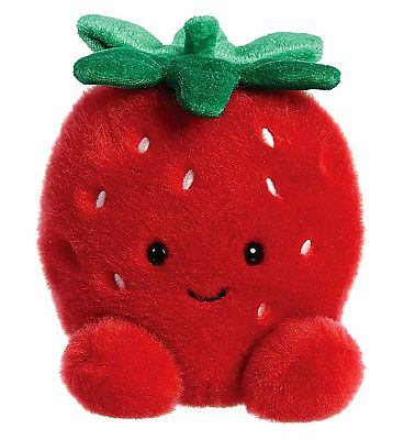 Aurora Palm Pals Juicy Strawberry Plush Toy 5in