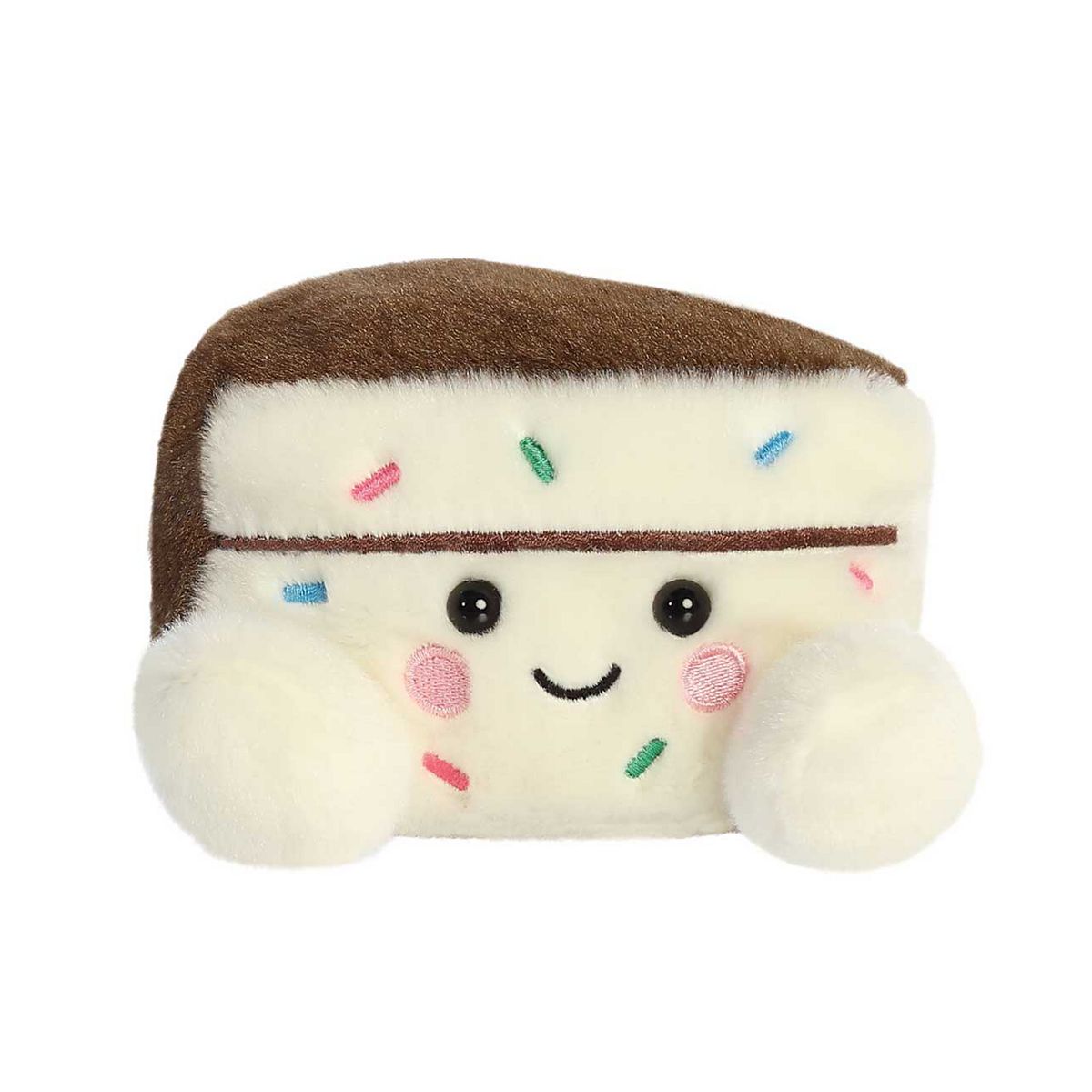 Cuddle Pals Aurora Palm Pals Sprinkles Cake Slice 5In Plush Toy