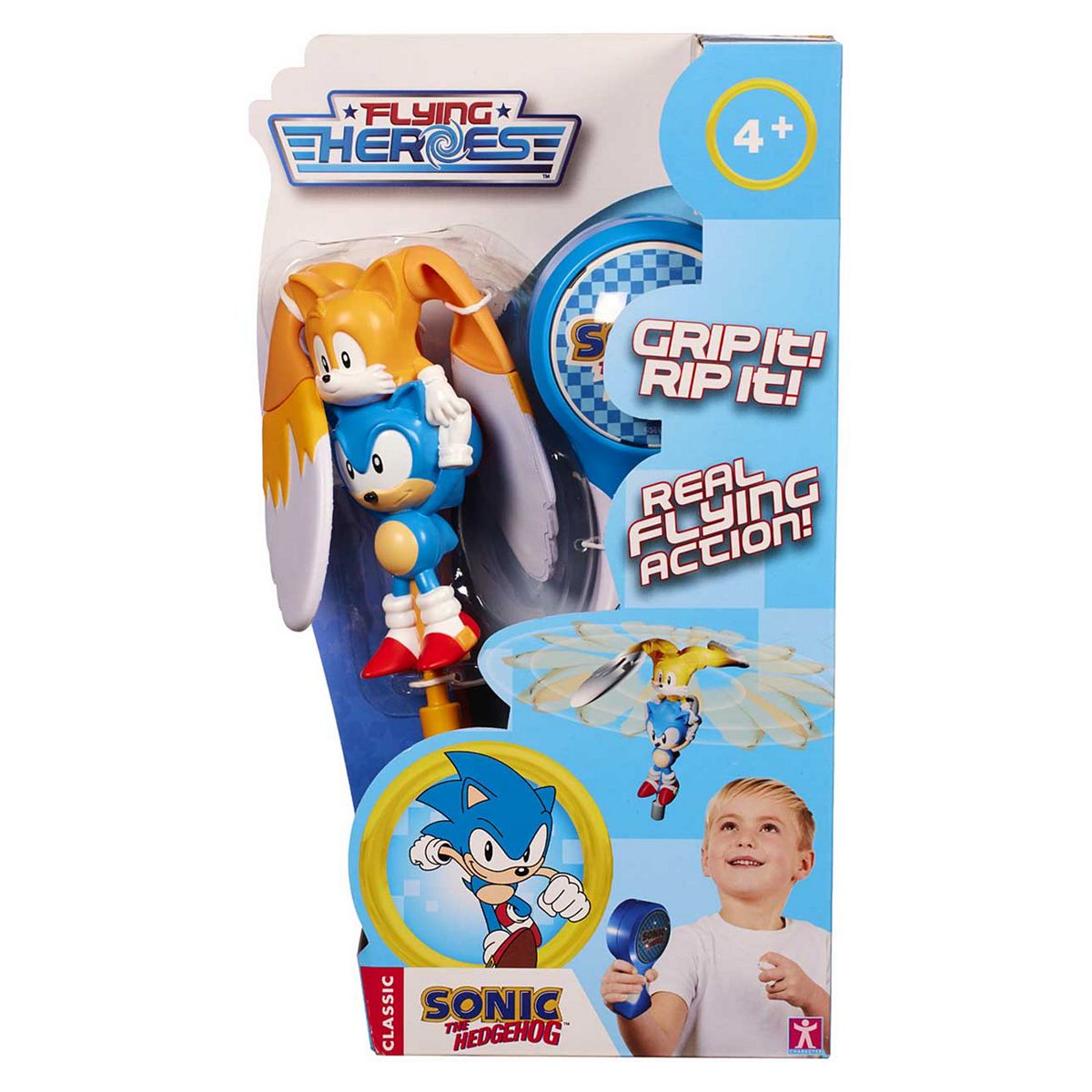 Sonic The Hedgehog Character Options Sonic Flying Hero And Tails Playset