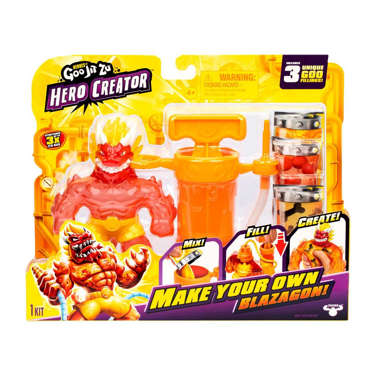 Heroes Of Goo Jit Zu Hero Creator Pack Playset