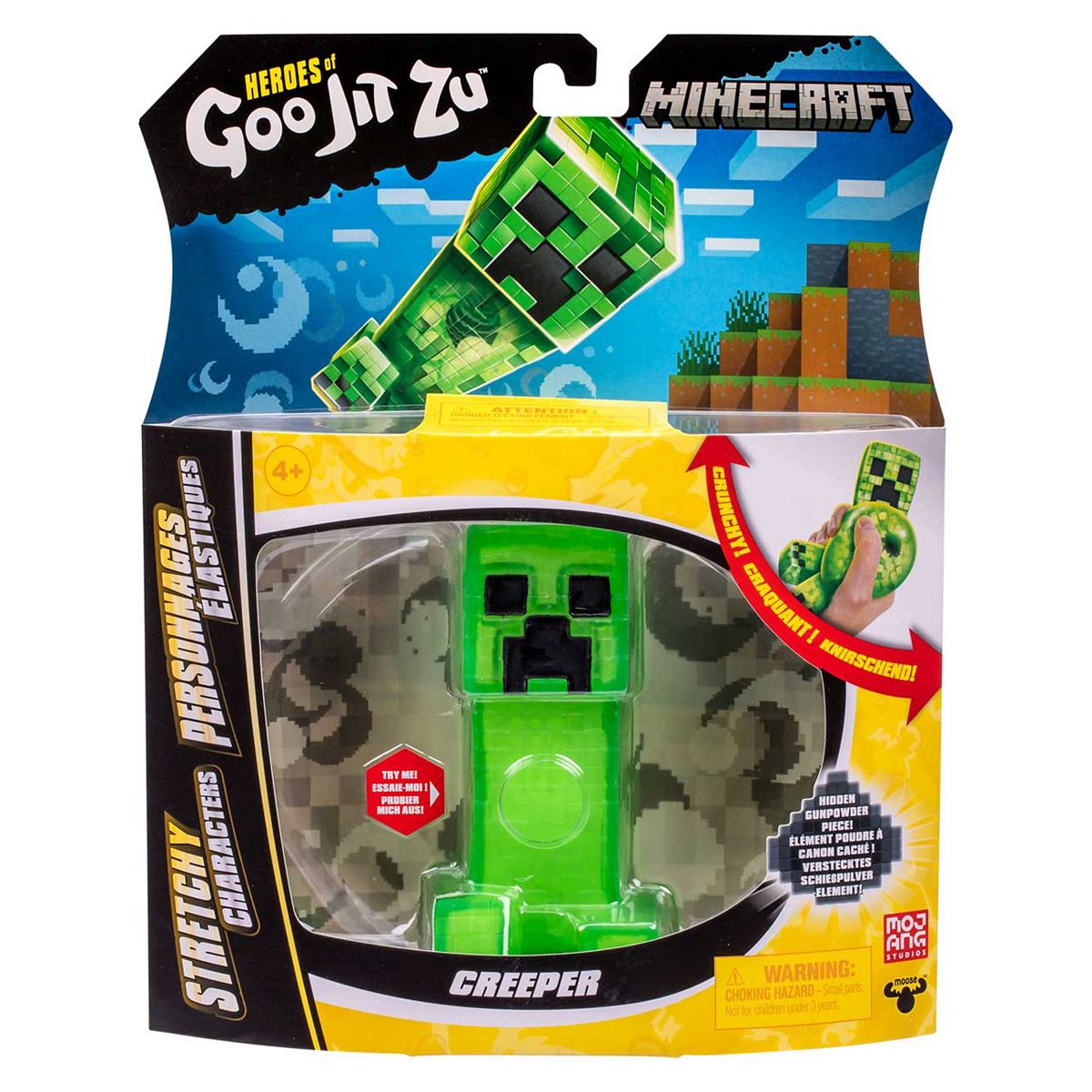 Heroes Of Goo Jit Zu Minecraft Hero Pack Creeper Playset