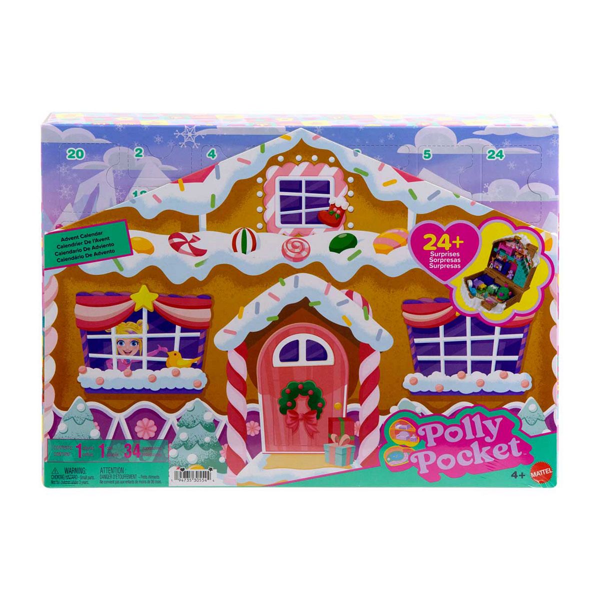 Polly Pocket Mattel Advent Calendar