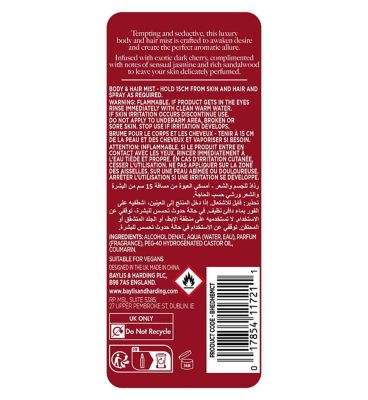 Baylis & Harding The Edit Body Mist Cherry Temptation 250ml (4)