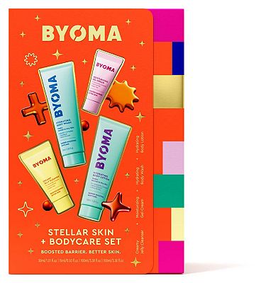 Click to view product details and reviews for Byoma Stellar Skin Bodycare Set.