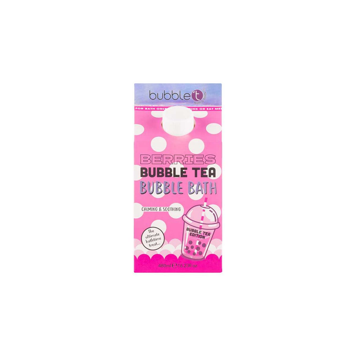 Bubble T Cosmetics Ltd Bubble T Bath Milk Berries 480ml